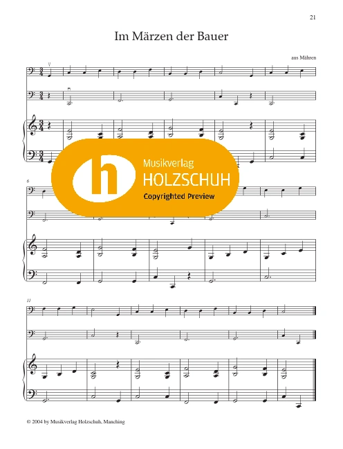 Im Märzen der Bauer